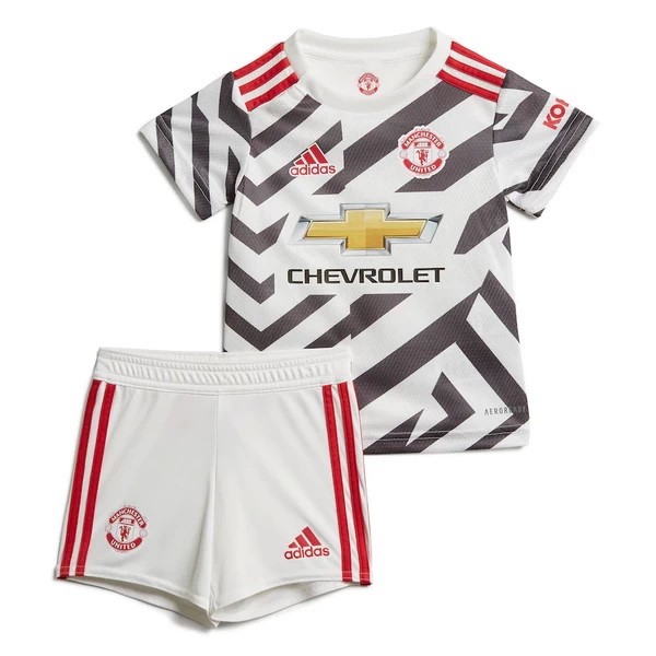 Maillot Football Manchester United Third Enfant 2020-21 Blanc